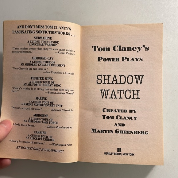 📚2/$6  Shadow Watch #3 in Power Plays Series - Picture 7 of 12